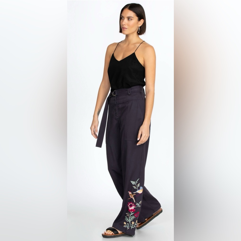 Paloma Belted Wide Leg Pant JW